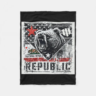 Manta Polar Cali Grizzly Grit - Tee Premium gráfico