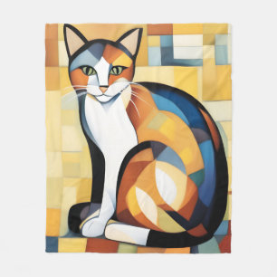 Manta Polar Calico Cubism A Feline