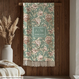 Manta Polar Cálido Morris inspirado en el nombre del cliente m