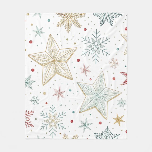 Manta Polar "Cálido Starry Night Fleece Blanket (Anverso)