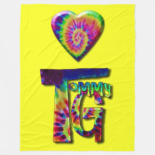 Manta Polar ¡Caliente con Tommy! (Anverso)