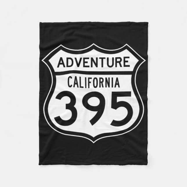 Manta Polar California Eastern Sierra Highway &# 5 – Adventur (Anverso)