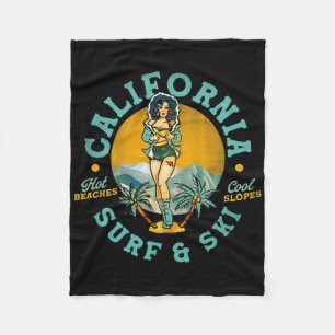 Manta Polar California Surf y Ski Playas Calientes, Pendientes