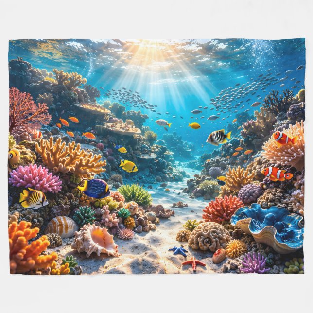 Manta Polar Call Coral Reef D deep flee (Frente (Horizontal))