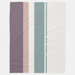 Manta Polar Calm Neutral Stripes – Minimal Cozy Layers