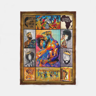 Manta Polar Cama de la cultura de la Reina Africana