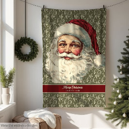 Manta Polar Cama de Papá Noel para las acogedoras casas