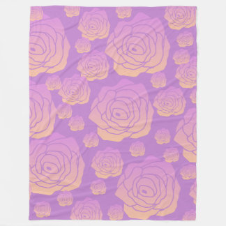 Manta Polar Cama de Rosas