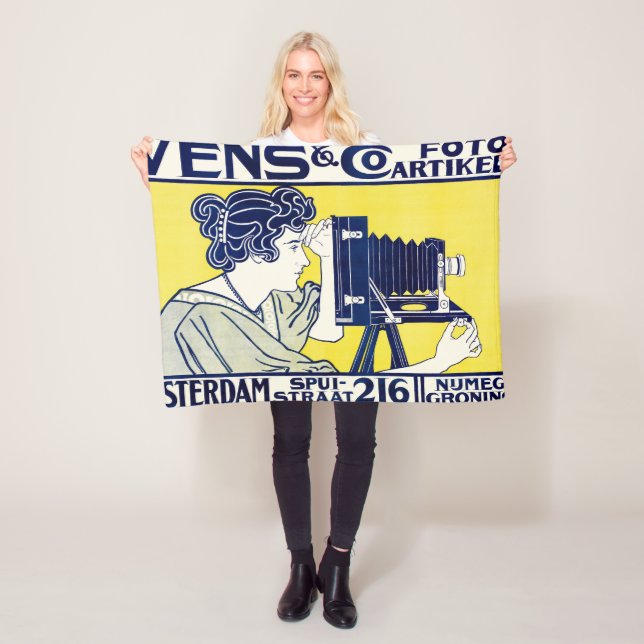 Manta Polar Cámara, fotógrafa, Van Caspel (In situ)