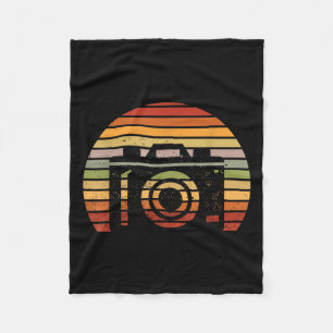 Manta Polar Cámara Retro Vintage Imagen Hombre Cámara Fotograf