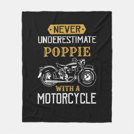 Manta Polar Cambiar nombre nunca subestimar la motocicleta del