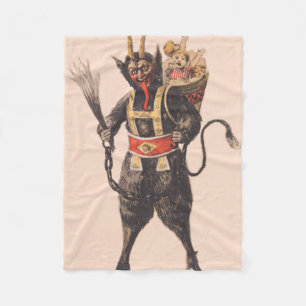 Manta Polar Cambio de niños de Krampus Kidnapping
