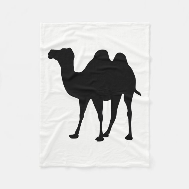 Manta Polar Camel Silhouette (Anverso)