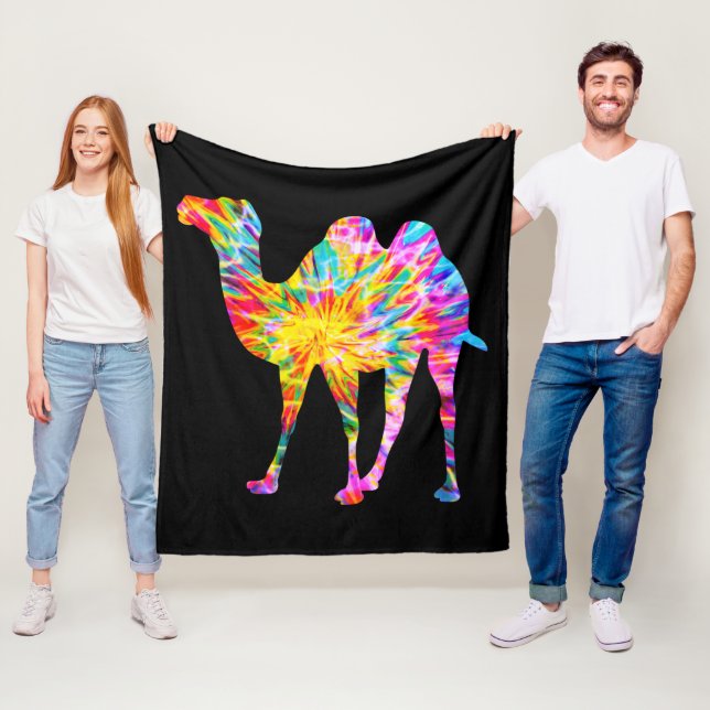 MANTA POLAR CAMELLO TIE DYE (In situ)