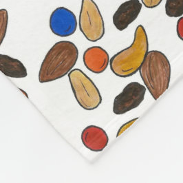 Manta Polar Caminata Mezcla de Tuercas Snack Camping Senderism