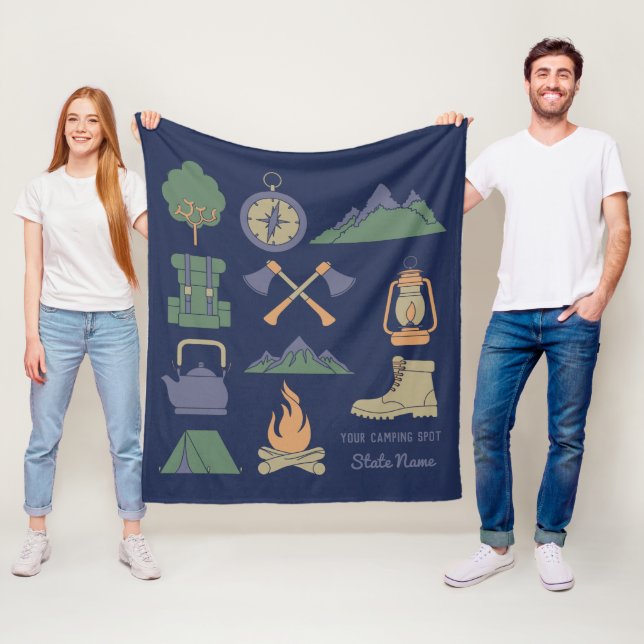 Manta Polar Caminatas de colección de recuerdos para Personali (In situ)