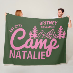 Manta Polar Camineras personalizadas del partido Bachelorette