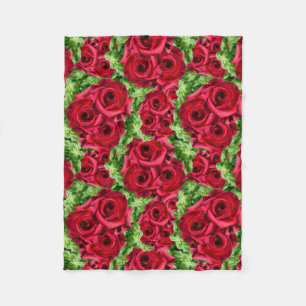 Manta Polar Camino Rojo Camino Flor Garland