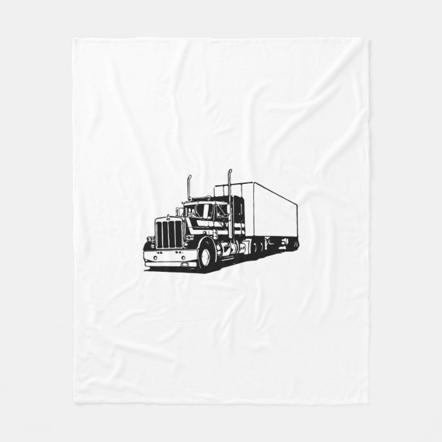 Manta Polar Camión y camioneta seca (Anverso)