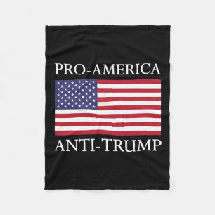 Manta Polar Camisa antitriunfal - Bandera norteamericana resis