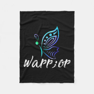 Manta Polar Camisa de Mariposa Semicolon - Awa para la prevenc
