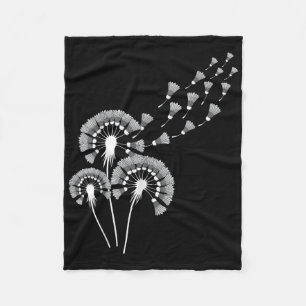 Manta Polar Camisa De Transbordador De Dandelion Para El Repro