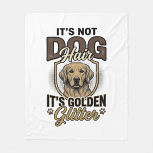 Manta Polar Camisa Divertida Vintage Pelo de Perro Retriever D