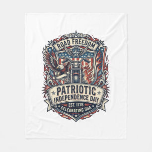 Manta Polar Camisa Patriota Motera Patriótica Camino Libertad 