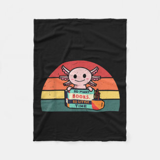 Manta Polar Camisas Axolotl Leer libro Readsolotl Niños Gi