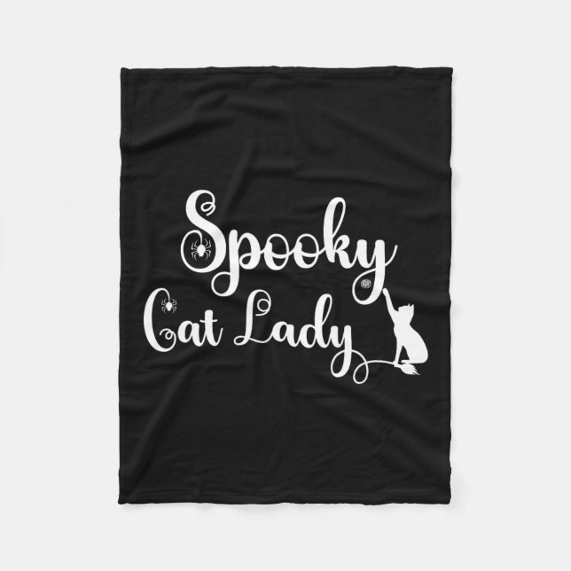 Manta Polar Camisas de mamá de gatos fantasmales (Anverso)