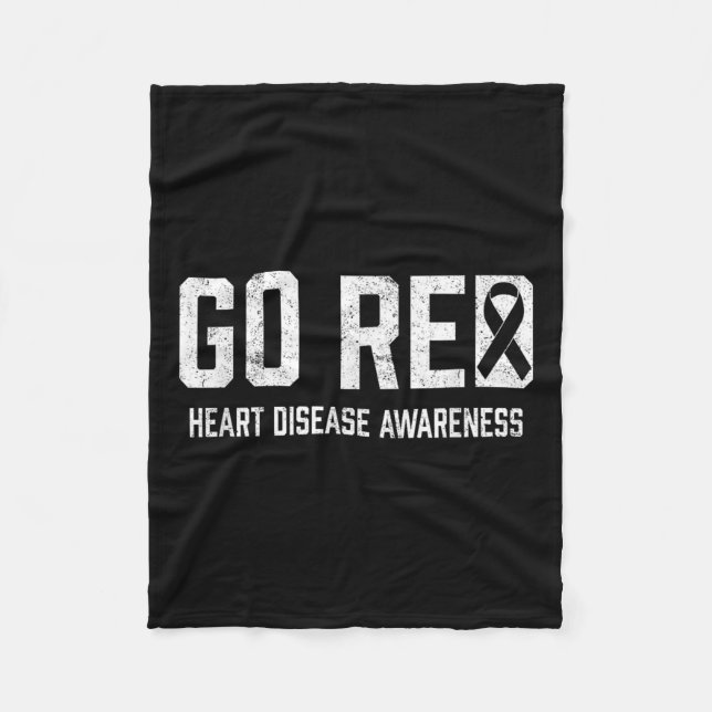 Manta Polar Camisas para la toma de conciencia sobre enfermeda (Anverso)