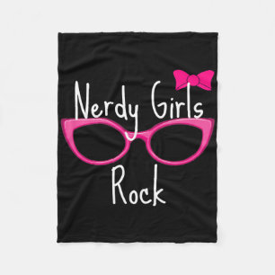 Manta Polar Camiseta Chicas Friki Rock Gamer Geek Chic Diverti