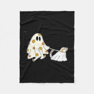 Manta Polar Camiseta cuello en V Halloween para mujeres amante