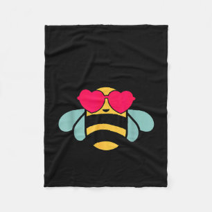 Manta Polar Camiseta de abeja Niñas Abeja Amable Niños Pequeño
