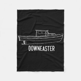 Manta Polar Camiseta de barco de pesca de langosta Downeaster 
