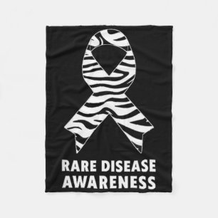 Manta Polar Camiseta de Conciencia de Enfermedades Raras - Día