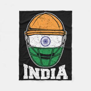 Manta Polar Camiseta de críquet de la India Jersey para aficio