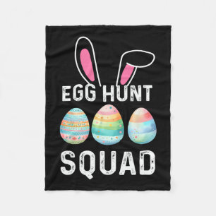 Manta Polar Camiseta de Egg Hunt Squad Temporada de Caza Diver