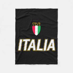 Manta Polar Camiseta de fútbol italiano de Italia Design Itali