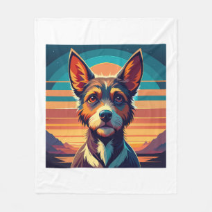 Manta Polar Camiseta de perro Border Collie