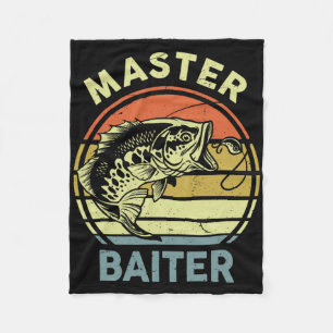Manta Polar Camiseta de pesca Papá Abuelo Maestro-cazador Dive