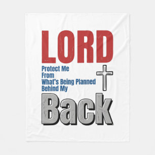 Manta Polar Camiseta Diseño De Fe Cristiana Protégeme Señor_1