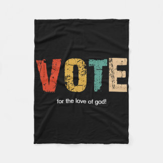 Manta Polar Camiseta divertida anti Trump - Regalo de Voto con