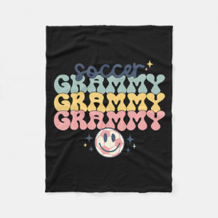 Manta Polar Camiseta divertida de Grammy retro vintage fútbol