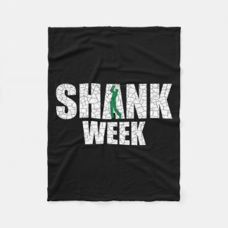 Manta Polar Camiseta divertida de la semana de golf Shank