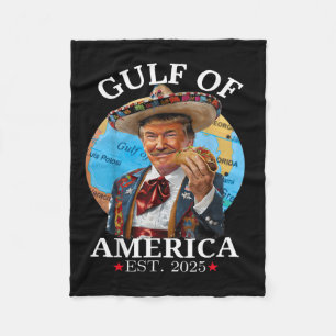 Manta Polar Camiseta Divertida De Trump Golfo De Nosotros Amér