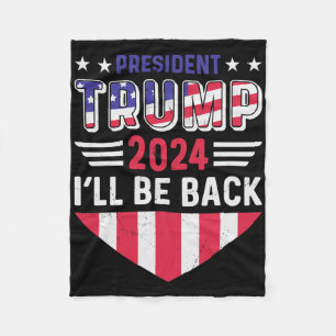 Manta Polar Camiseta Divertida Elección Política Trump Me Qued