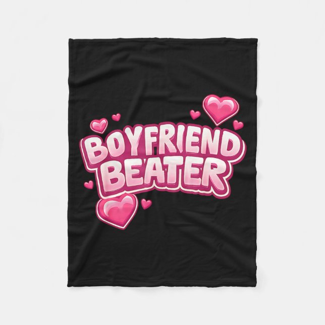 Manta Polar Camiseta Divertida Rompe Novios  (Anverso)