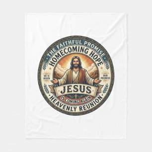 Manta Polar Camiseta Esposa Militar de Jesús Esperando Esposa