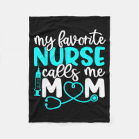 Camiseta favorita de enfermera llama a mamá linda 